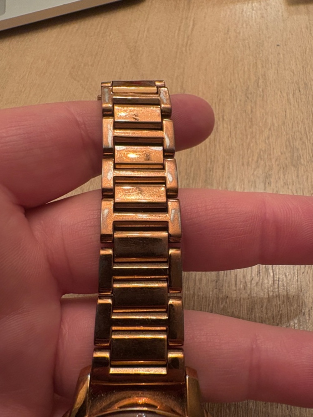 Michael Kors Rose Gold-Tone Crystal Dial Bracelet Watch - Picture 4 of 6